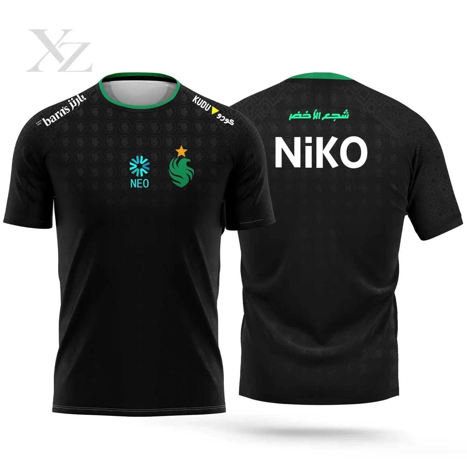 Premium Falcons Niko Jersey 3D T-Shirt CS2 Esports Fans For 2026 Hot Sale Summer Gamer Tee Y2K Style Durable Daily Wear