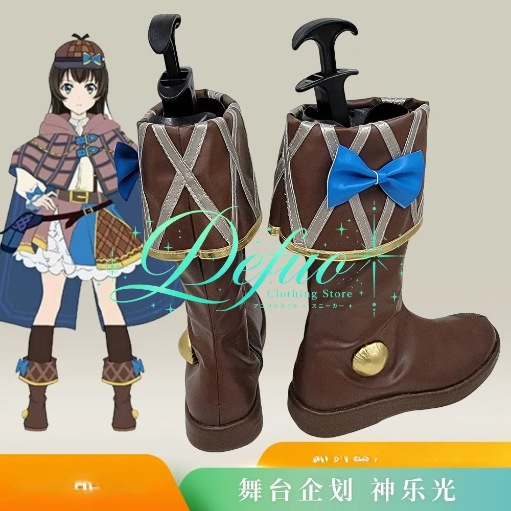 Anime Starlight Music Role Playing Shoes Stage Girls Custom Halloween Carnival Props Boots