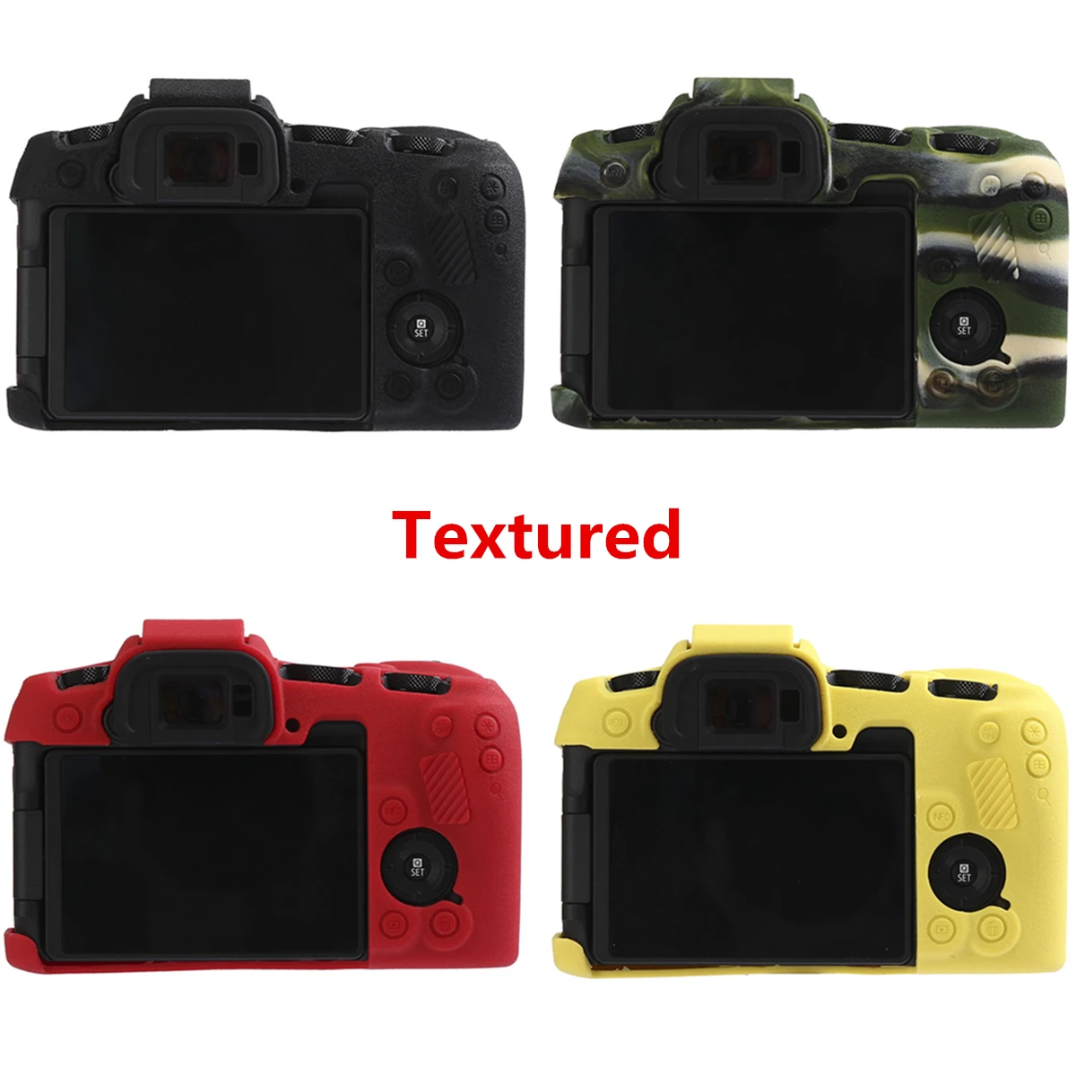 غطاء حماية من السيليكون المطاطي عالي الجودة لكاميرا Canon EOS RP الناعمة