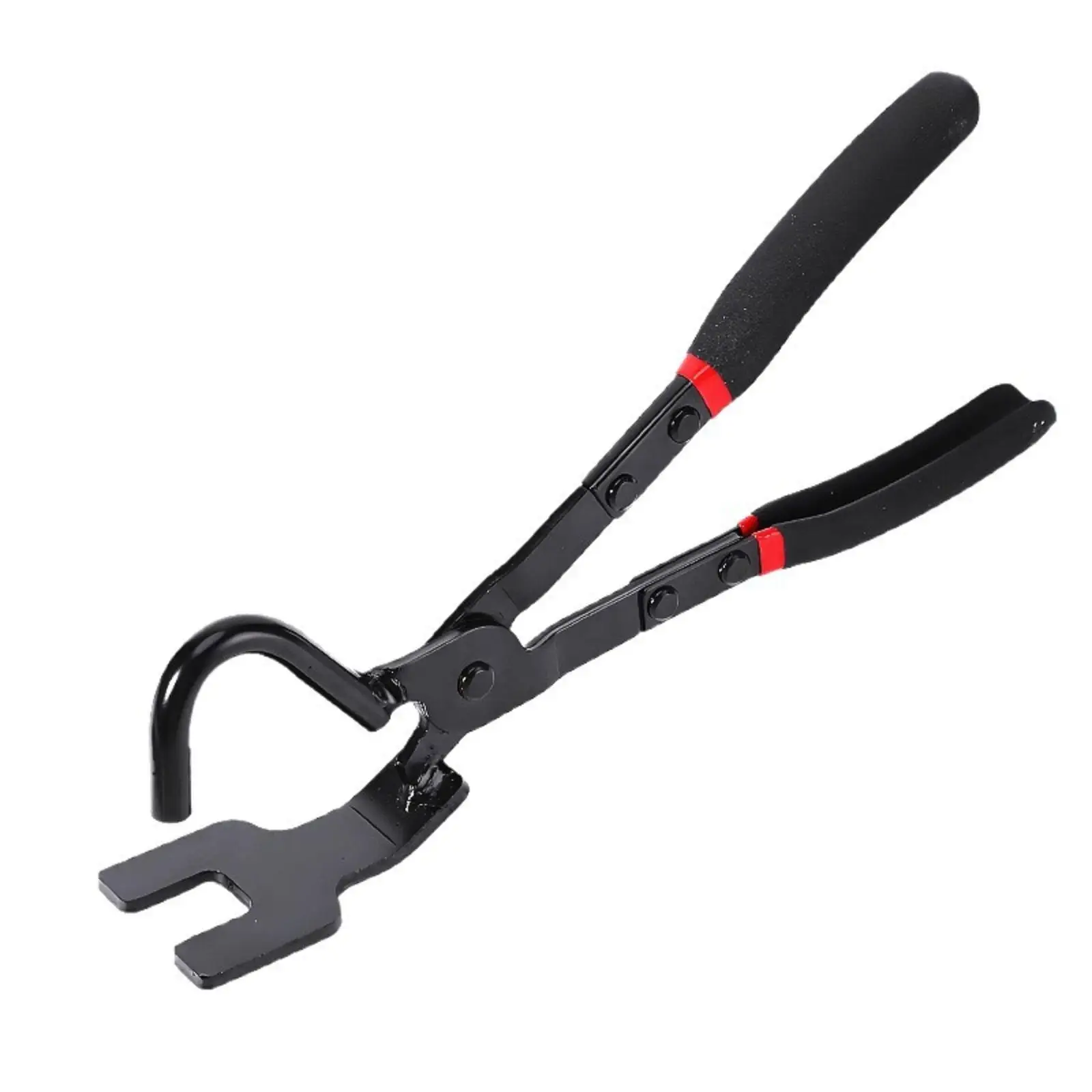 Auto Exhaust Hanger Removal Pliers with Curved Hook for Rubber Support Bracket Disconnect Tool Garage Use