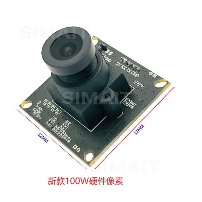 TTL Serial Port Camera, RS485/RS232 JPEG Camera Module, VC0706 Protocol, Arduino 2 Million