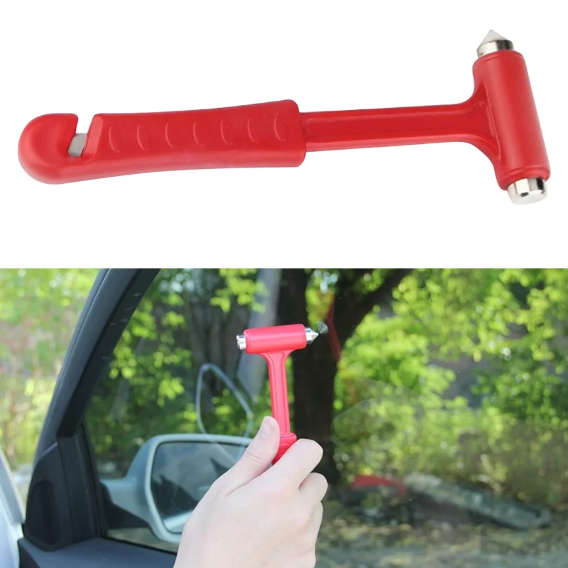 

Emergency Escape Tool Car Self-Help Safety Hammer Fire Window Breaker Knock Glass Artifact Rescue Seat Belt Cutter Life Saving