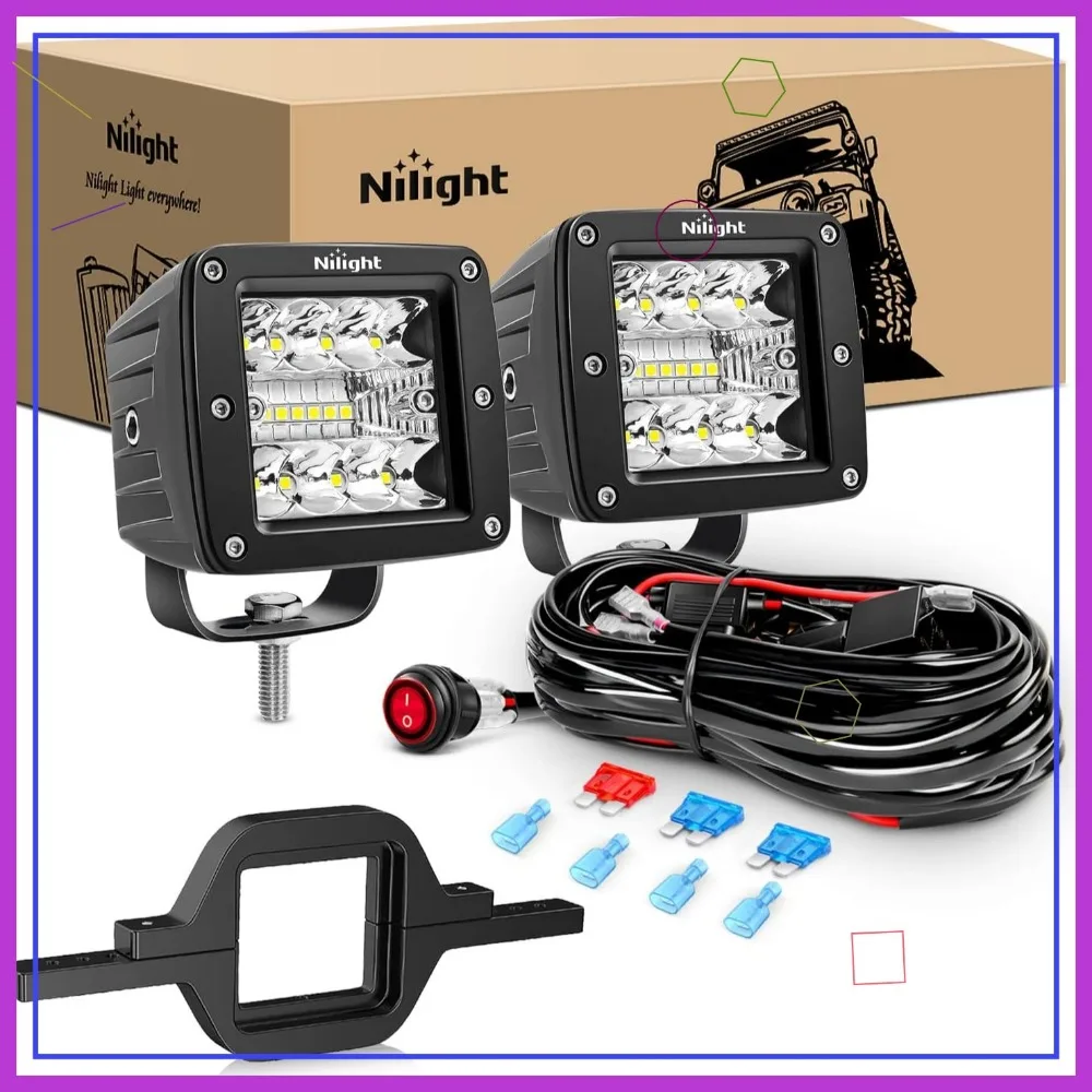 2Pcs 3 Inch Led Pod… - image