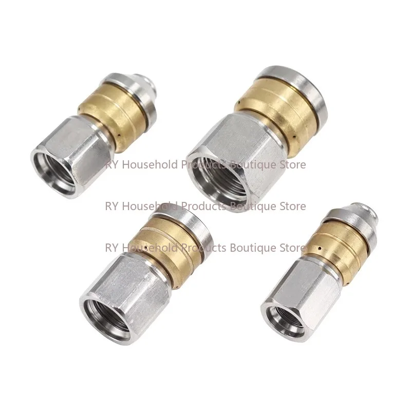 Ultra High Pressure Cleaner Accessories Sewer Flushing Pipe Dredging Nozzle Head