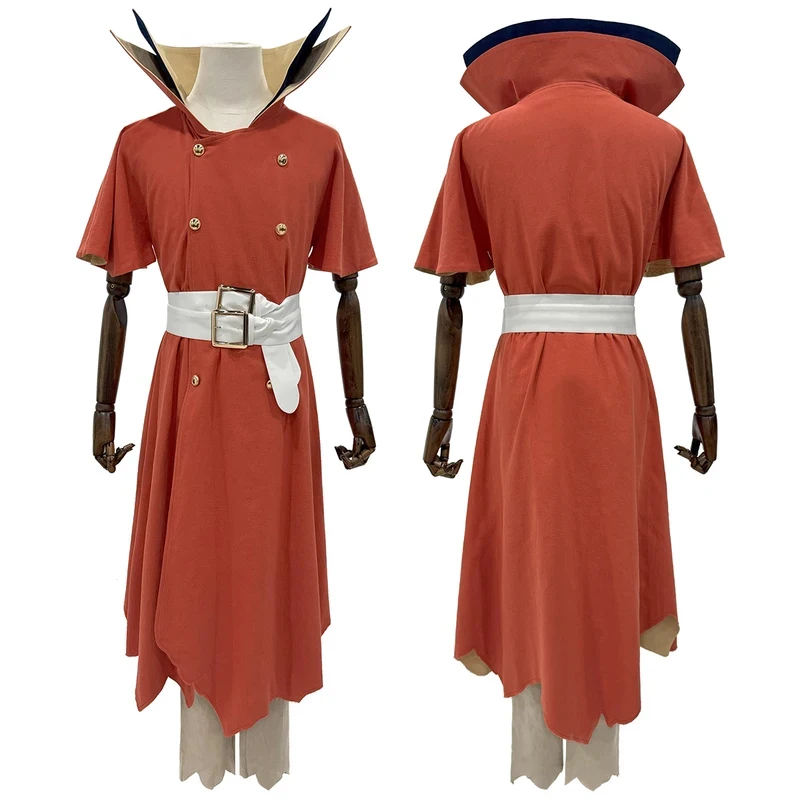 

❤️❤️❤️HOLOUN STONE Anime Nanami Ryusui Cosplay Costume Coat Pants Hat Belt Animation Convention Halloween Christmas Gift❤️⭐️❤️