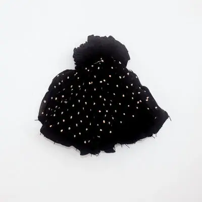 5Pairs/Lot Hot Sale Cool Breathable Sock Summer Style Sexy Black Skin Sock Solid Color Dot Women Girls High Stretch Nylon Socks image 4