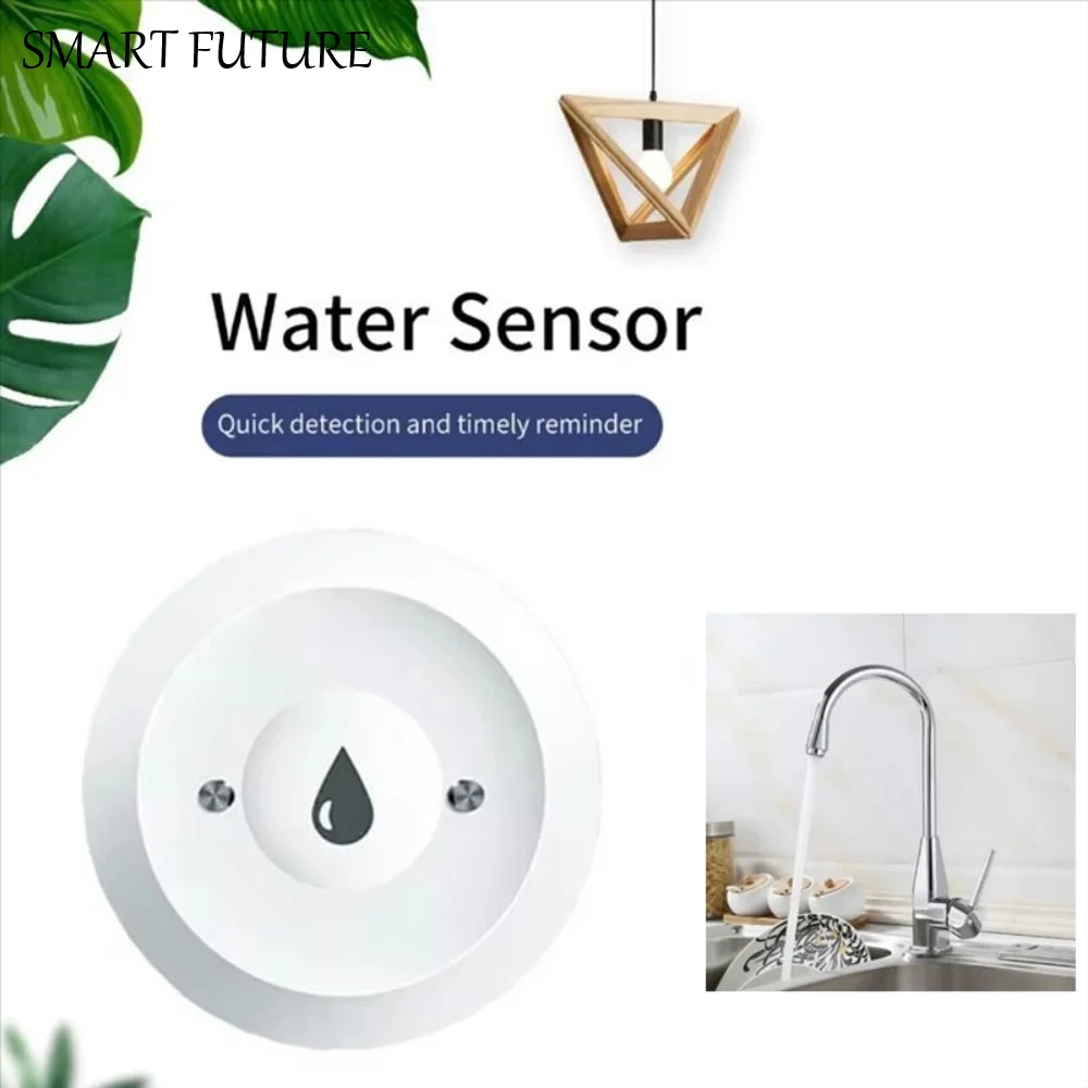 sensor-de-Agua-zigbee-com-funcao-de-alarme-controle-smart-life-detector-de-vazamento-zigbee-30-monitoramento-remoto-via-app-suporte-para-home-assistant