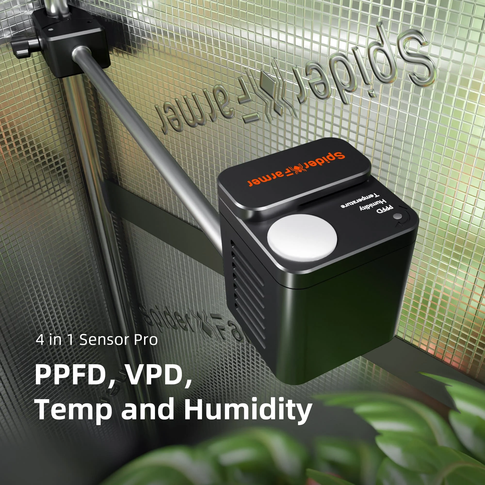 Growth System Sensor Pro Kit with CO2 Sensor and Par Meter for Optimizing Growth Tent Growth Chamber