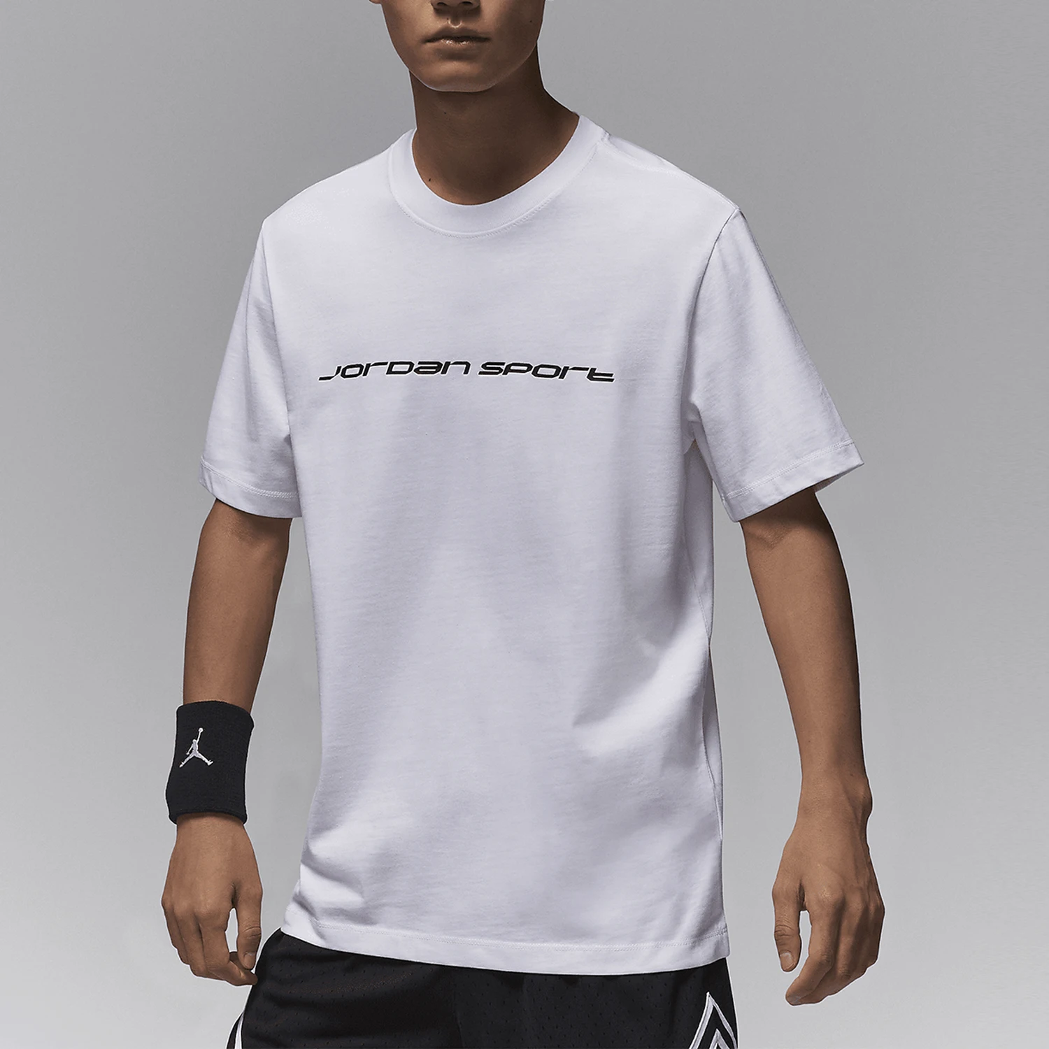 

Оригинальная мужская спортивная дышащая футболка Nike JORDAN Simple Loose с коротким рукавом FZ1932-100