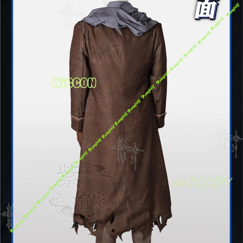 Vox Cosplay Costume Wig Limbus Company Anime Game Character Full Set Outfit For Men The Wild Hunt Heathcliff Halloween Party view 4