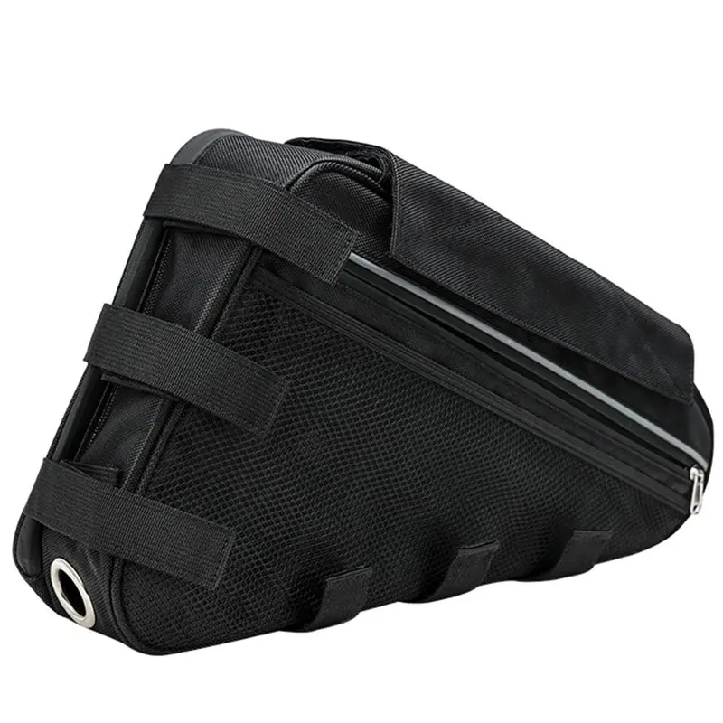 

Водонепроницаемая сумка для хранения A51Q-Cycling, треугольная сумка на раму велосипеда, сумка для аккумулятора электровелосипеда, для телефона, денег, инструментов, мини-насоса