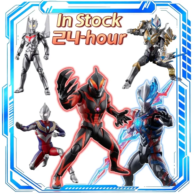 

Blokees Ultraman Legend Edition Building Blocks Set Collectible Model Gift Tiga Zero Noa Kaiser Belial X Beta Spark Armor
