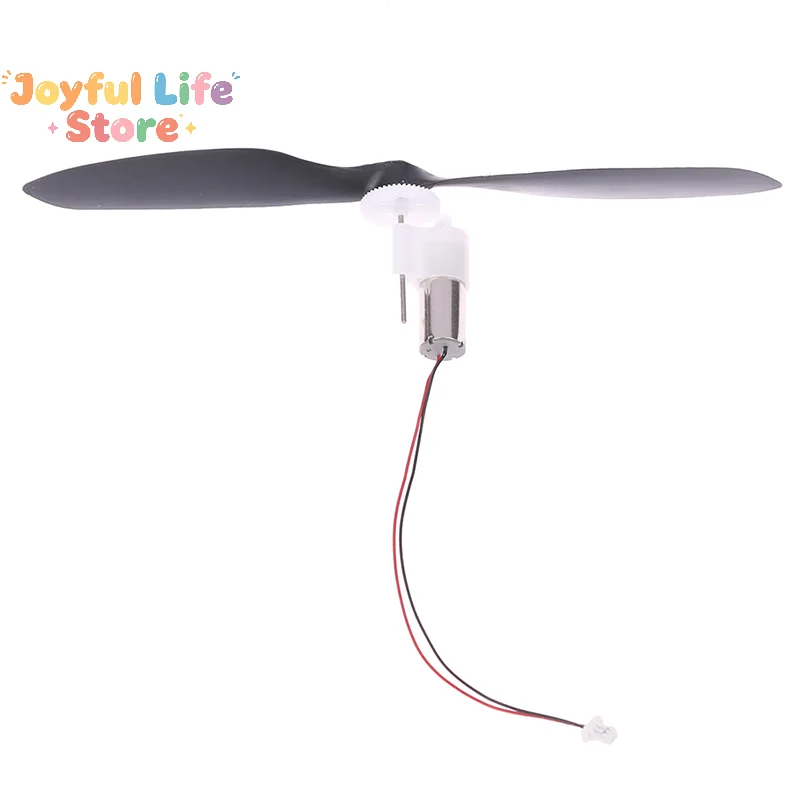 Hot 1 Set 3.7V Model Airplane 8520 Coreless DC Motor Propeller Gear Reduction Gearbox DIY Helicopter UAV RC Drone