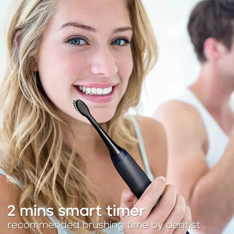 Toothink Sonic Electric Toothbrush USB Rechargeable Smart Timing Tooth Brush Teeth Clean Whitening Toothbrush Replacement Head