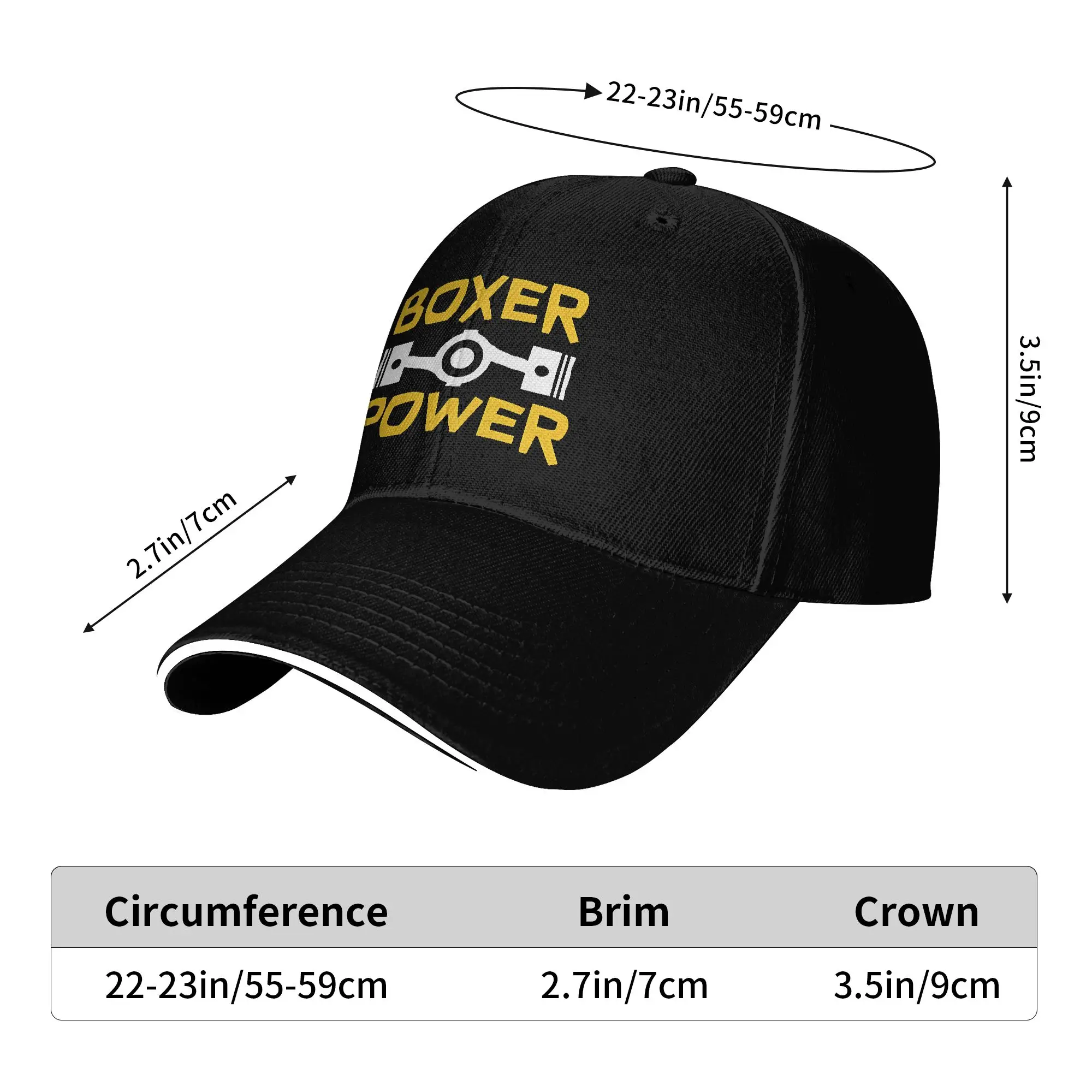 Summer Casual Baseball Cap Boxer Engine Tennis Skate Trucker Hat For Unisex-Teens Sunscreen Racing  Classic Snapback Cap