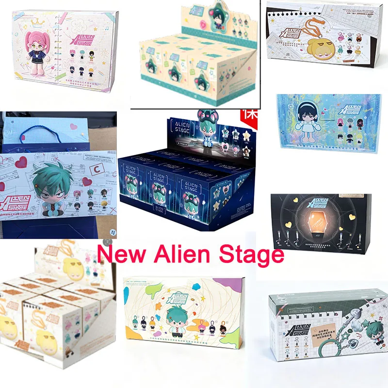 【Low Price Sale】Stock Alien Stage Anakt Art High School Full Series Blind Box Multi-Style Pendant Trendy Accessory Anime Ivan ne