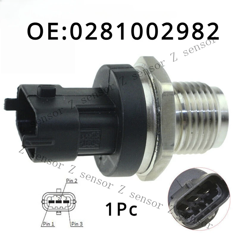 AAA+ 1 Pc New Fuel Pressure Sensor For Jeep Grand Cherokee Chevrolet Cruze Ram 1500*