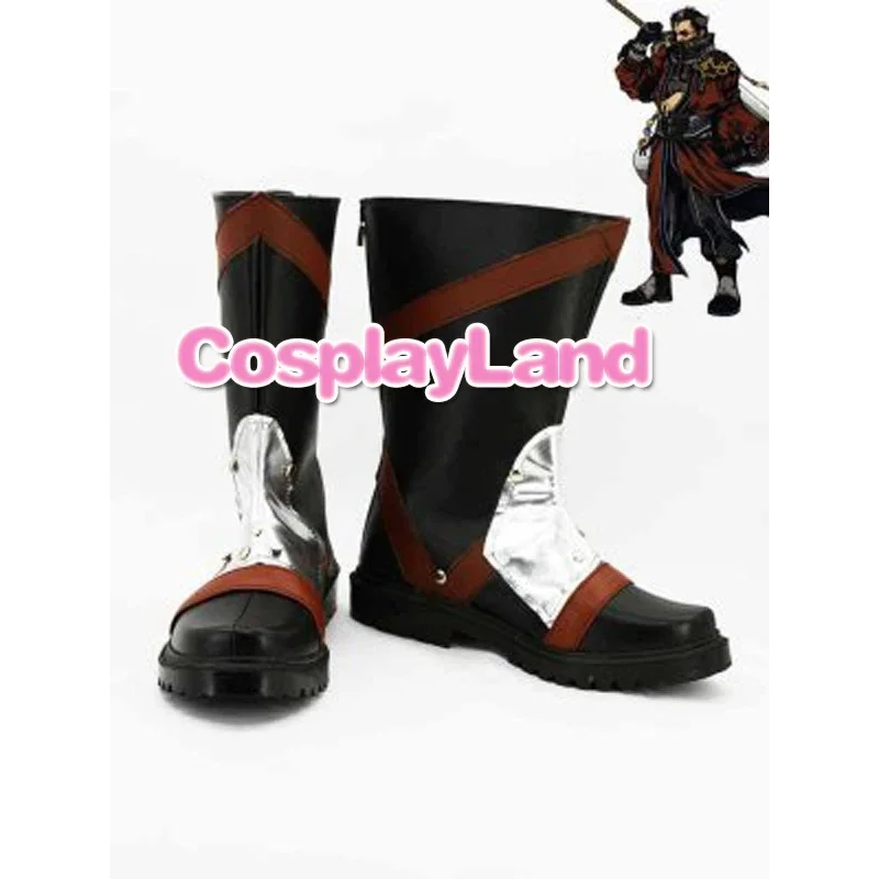 

Final Fantasy X Auron Cosplay Boots Shoes Game Party Cosplay Boots Custom Made for Adult Men Shoes