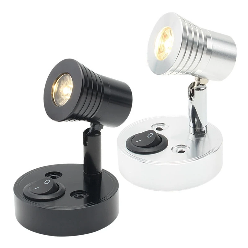 

Reading Light For Campers, Trucks, Caravans, Buses, Boats And Utility Vehicles (Black)