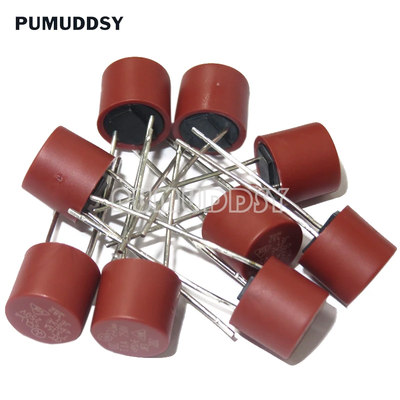 10PCS 382 Cylindrical Fuses T0.5a 500ma 1a 1.6a 2a 2.5a 3.15a 4a 5a 6.3a 250v Slow Fuse Lcd TV Power Board Commonly 8*8