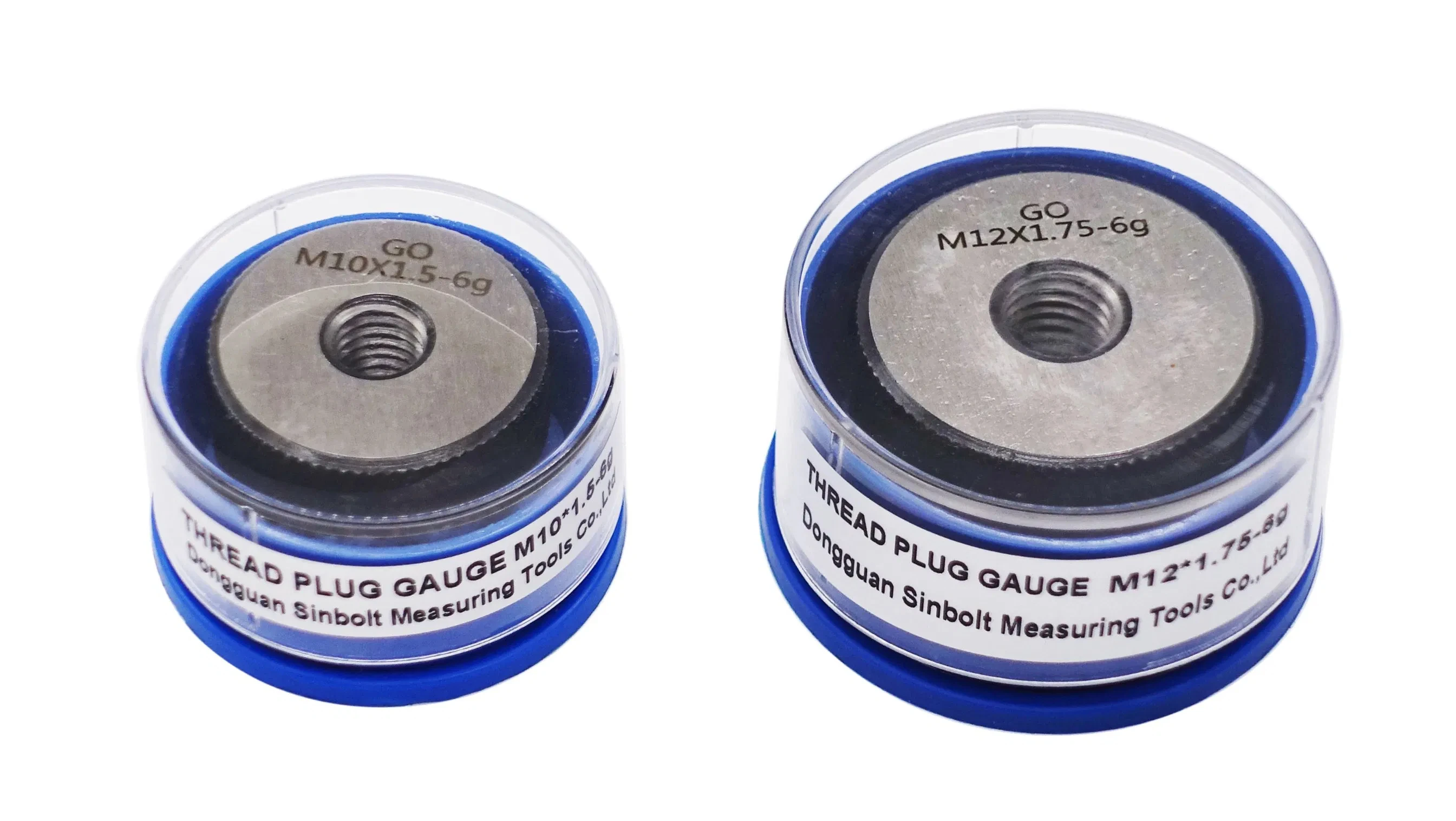 M55x5.5x4x3x2.5x2x1.5x1.25x1x0.75x0.5 6G 6H thread plug ring gauge go & nogo round screw plug O gauge