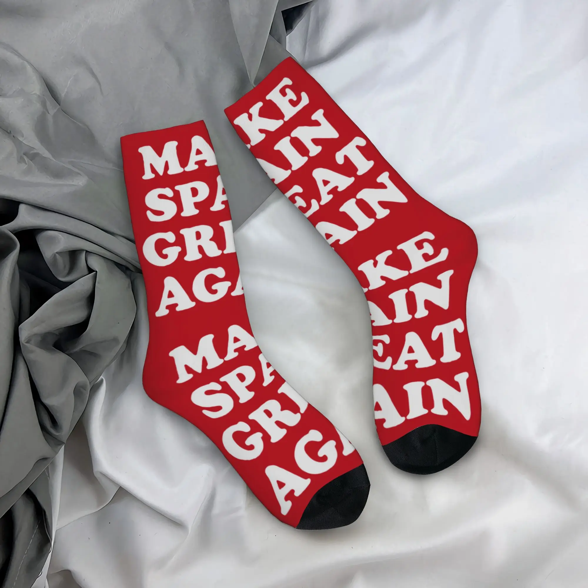 Make Spain Great Again  Socks Accessories For Men Women  Print Socks Comfortable Best Gifts