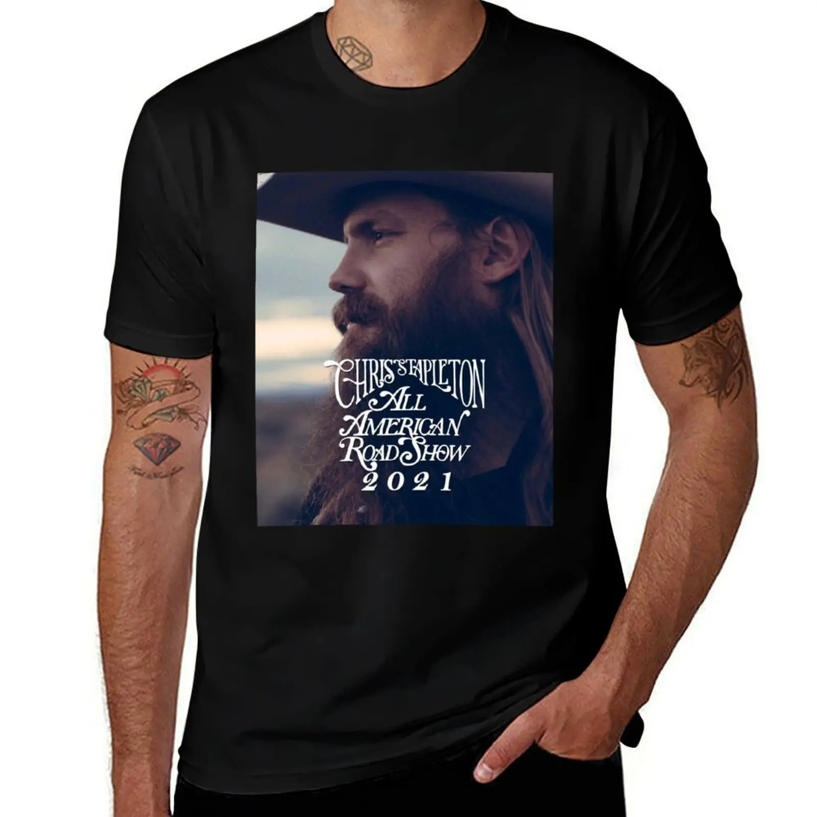 

Chris Stapleton Tour 2024 Shirt, Tee For Chris Stapleton Fan, Chris Stapleton 2024 Tour Shirt, All American Road Show Sh T-Shirt