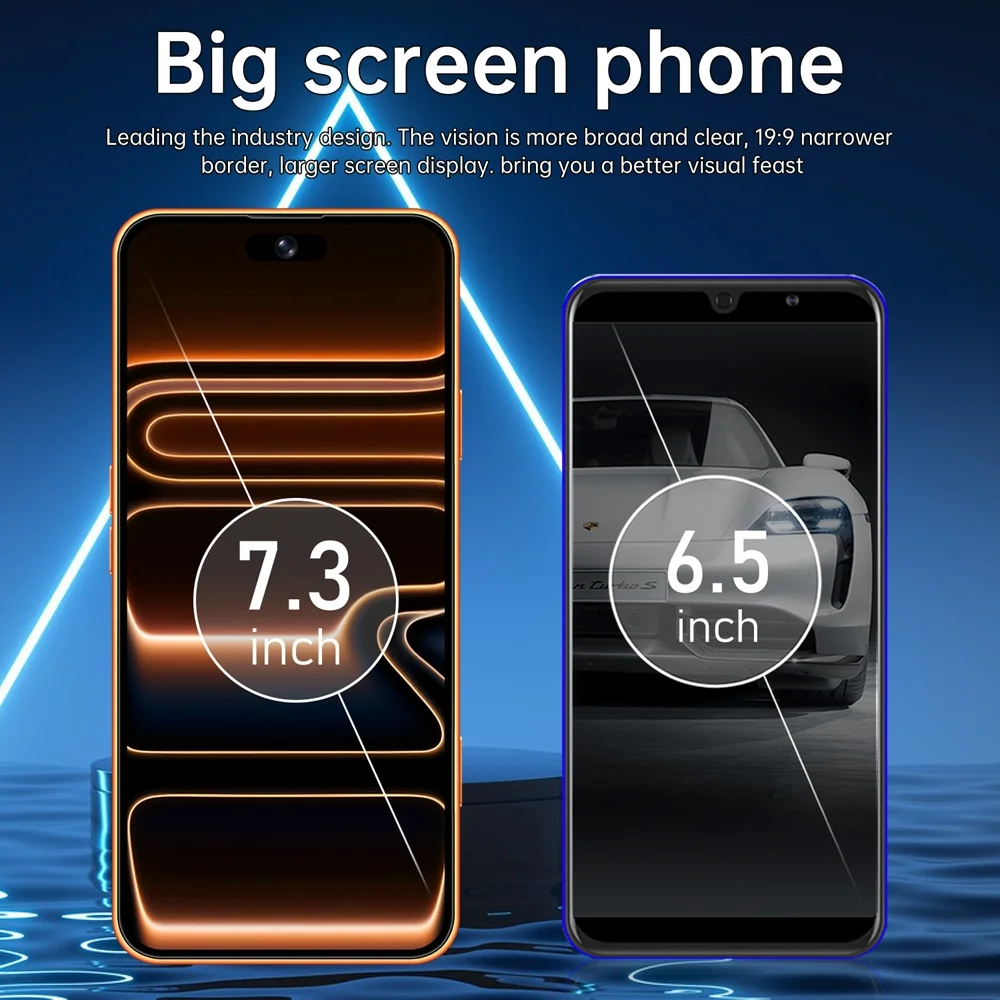 K-Touch Original M18 Pro Max Mobile Phones 5G Dual SIM Smartphone 7.3HD Android Cell Phone 16+48MP Camera 7800mAh Wifi GPS Global Version Gift Cellphones For Men Women