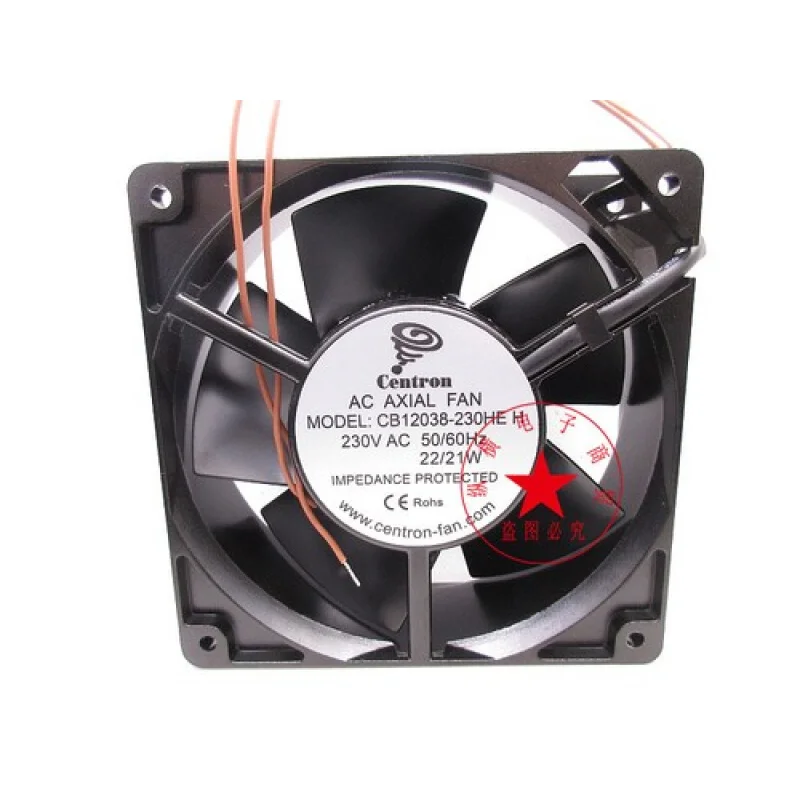 

C for CENTRON AC AXIAL FAN CB12038-230HE 230VAC 12CM fan
