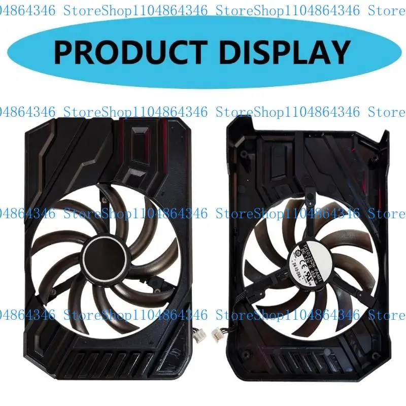 5ASD GPU REFRODING FAN GA91S2U 4PIN 12V VGA VGA CARTA GRAPHICS PARA GAGA GTX1660 1660S 1660TI
