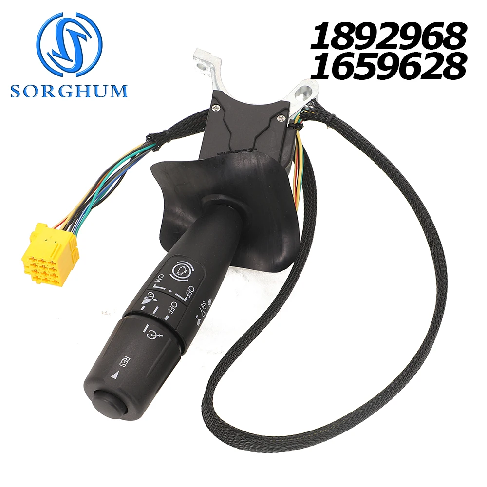 1892968 1659628 1452989 For DAF CF CF65 CF75 XF XF105 XF95 LF45 LF55 LF180 Exhaust Brake Switch Steering Column Switch Stalk
