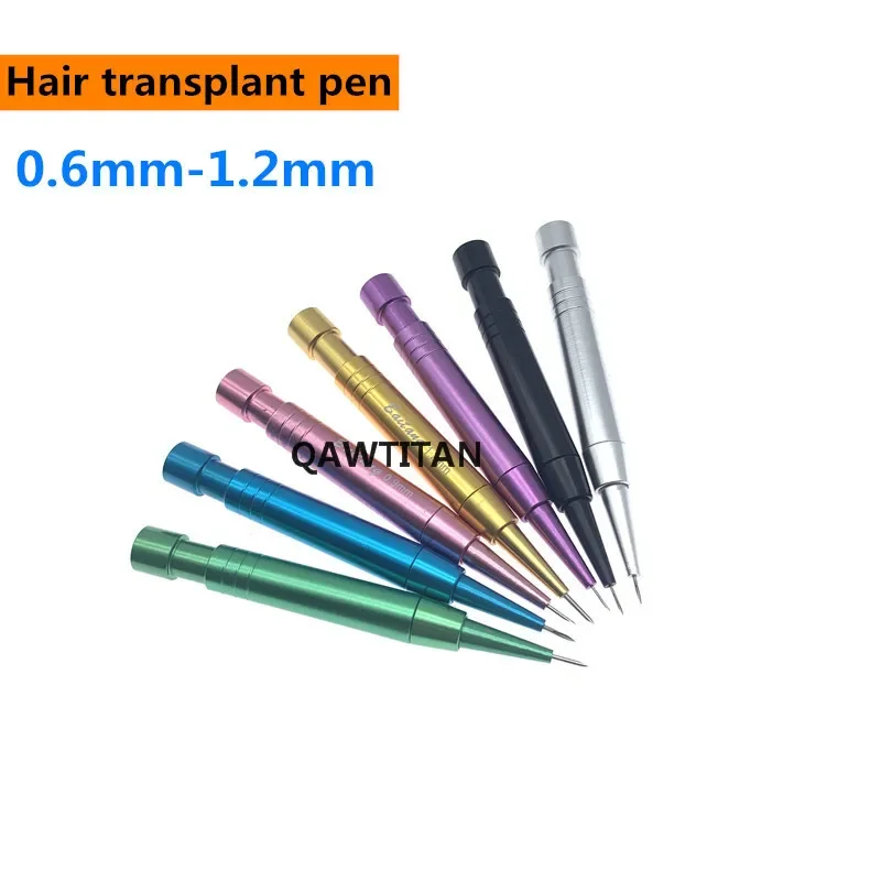 FUE Hair treatment hair follicle implanting pen 0.6mm-1.2mm Hair Transplant pen planting tool