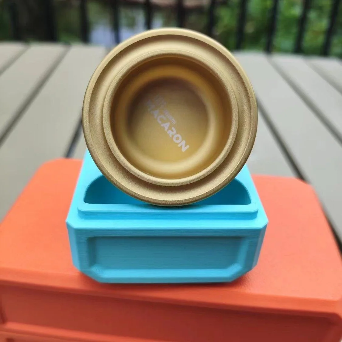 Yoyo professionnel de petite taille en alliage d'aluminium arc-en-ciel, roulement KK à 10 billes avec boîte de couleur de ficelle