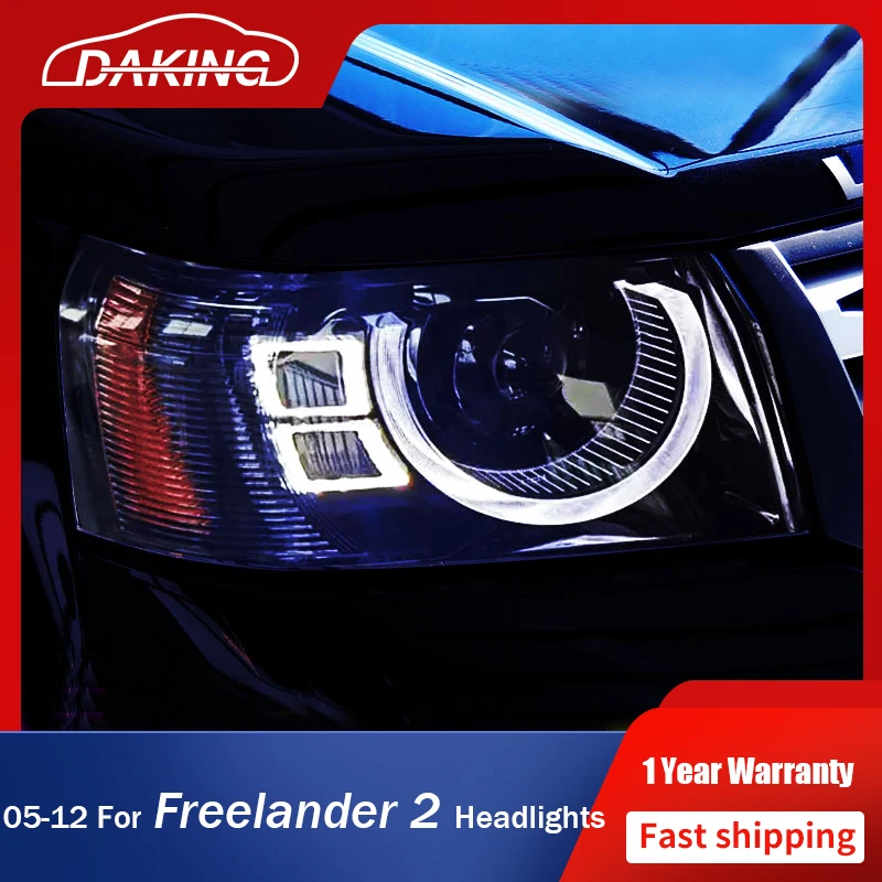 

Car Lights for Land Rover Freelander 2 Sport 2005-2012 Headlights LED DRL Projector Lens Dynamic Turn Signal Auto Lamp Assembly