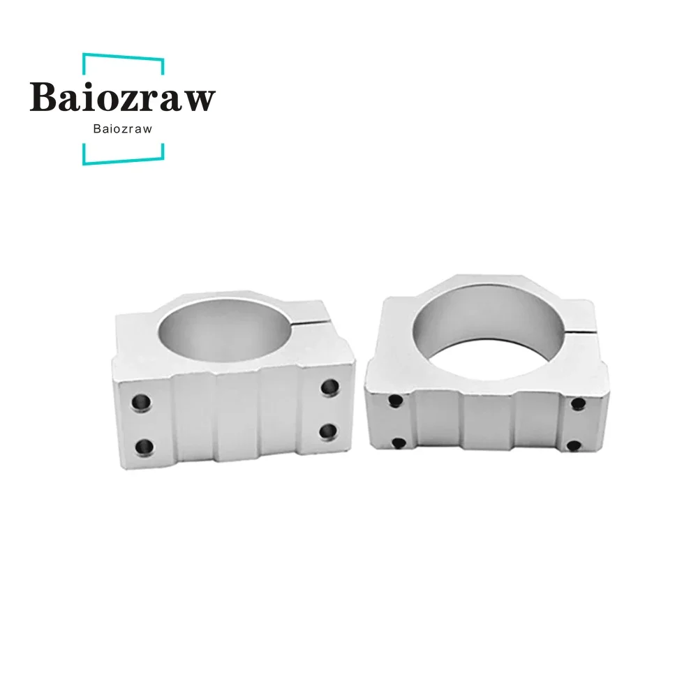 1pcs ER11 Motor Mounts Inner Diameter 40mm 42mm 45mm 48mm 50mm 52mm 54mm 65mm Spindle Fitted Seat with 4pcs Screw Bracket