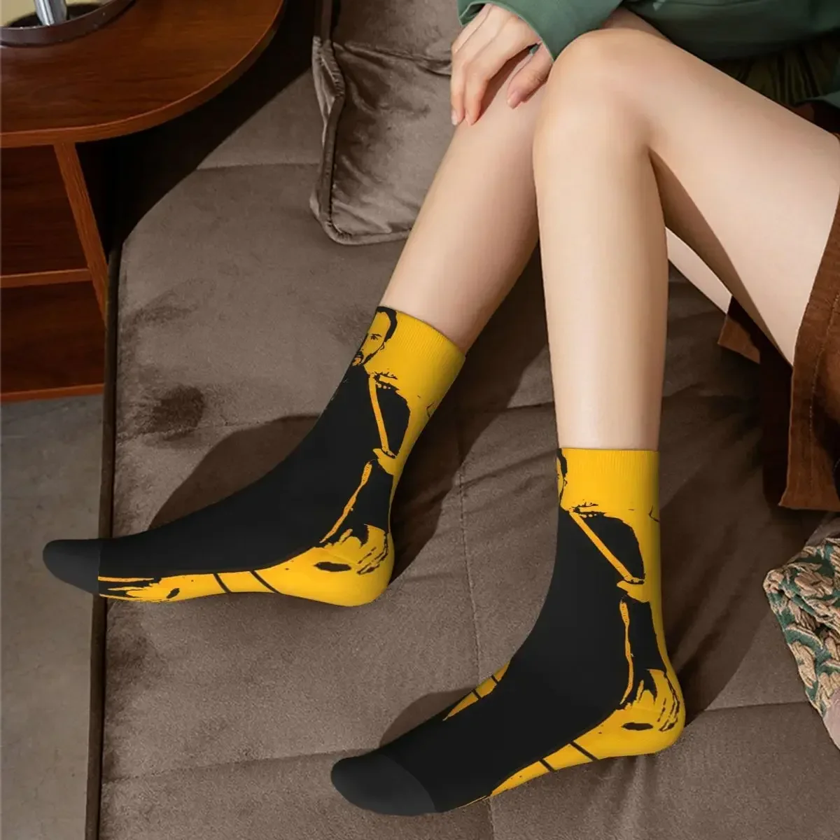 John Wick Socks Harajuku Super Soft Stockings All Season Long Socks Accessories for Man's Woman's Gifts