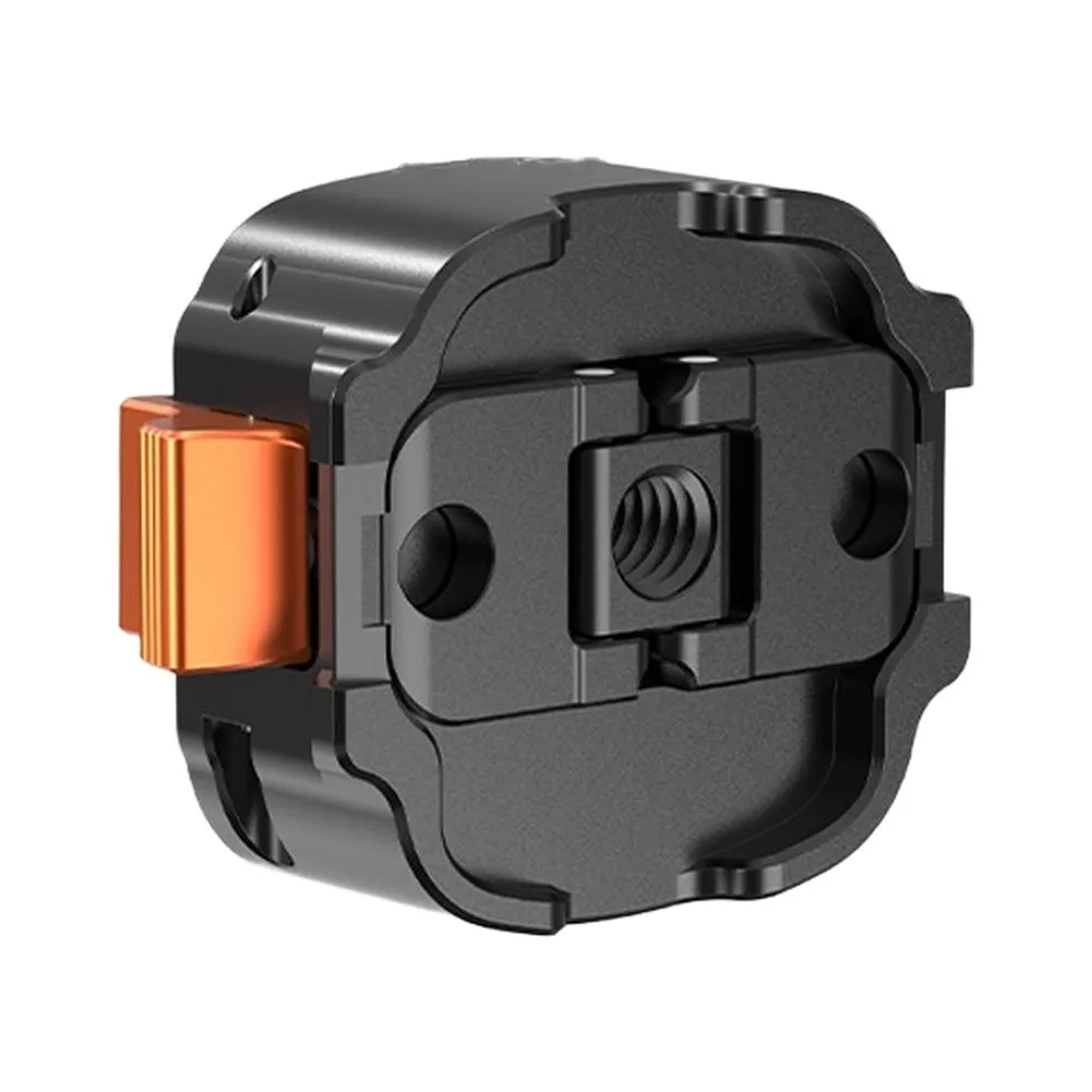 2026 Quick Release Magnetic Charging Adapter For Insta360 Luna-Ultra, Aluminum Alloy Type-C Base With 1/4 Screw & Folding Mount