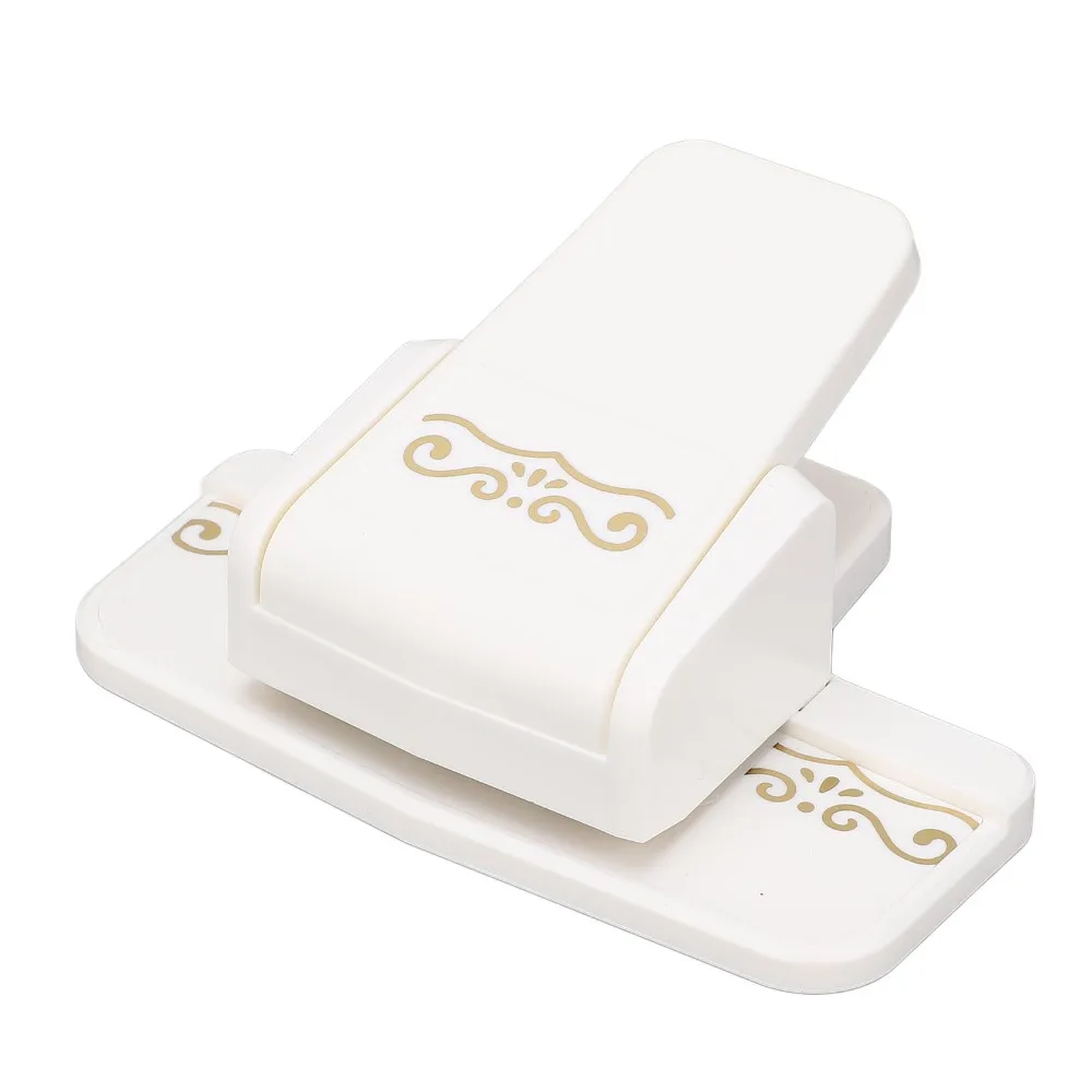 Multifunctional Border Paper Punch Handheld Fine Design Lace Embossing Punch Ergonomic Handle Metal Cutter Blade