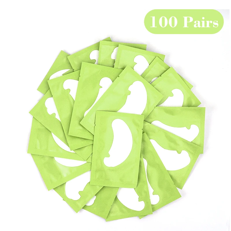 50 paar Auge Pads Für Wimpern Verlängerung Hydrogel Patches Für Wimpern U Förmigen Gel Pads Wimpern Verlängerung Liefert Patches Make-Up
