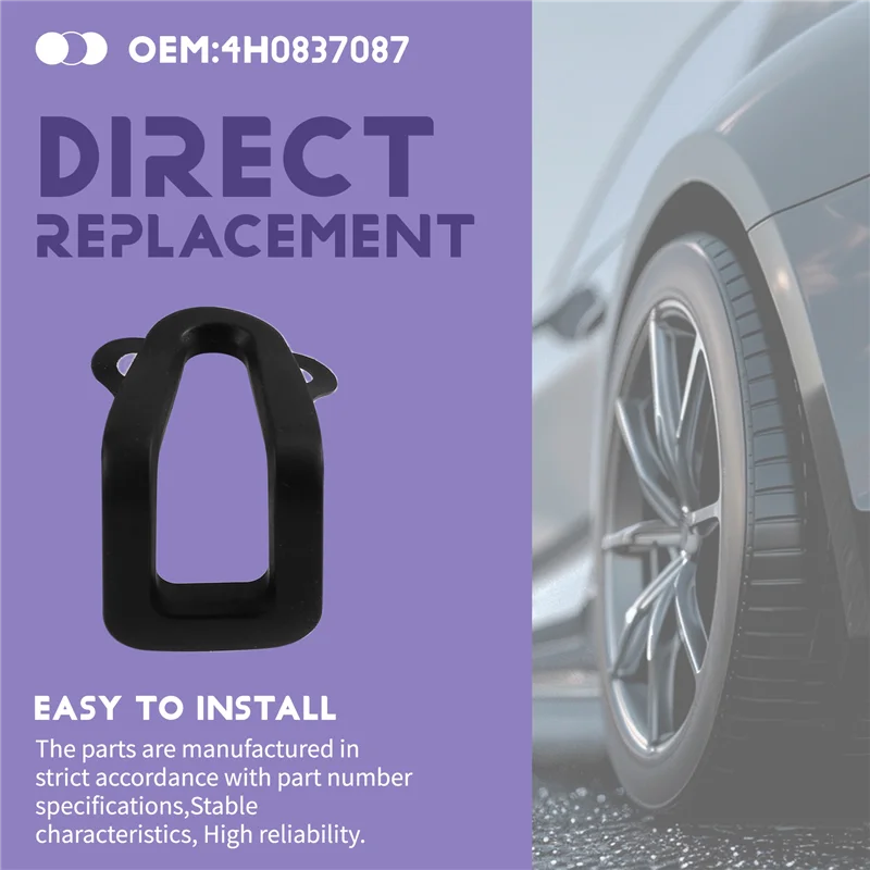 Premium para a8 s8 2010-2017 fechadura da porta do carro junta de borracha buffer vedação junta 4h0837087 acessórios do carro