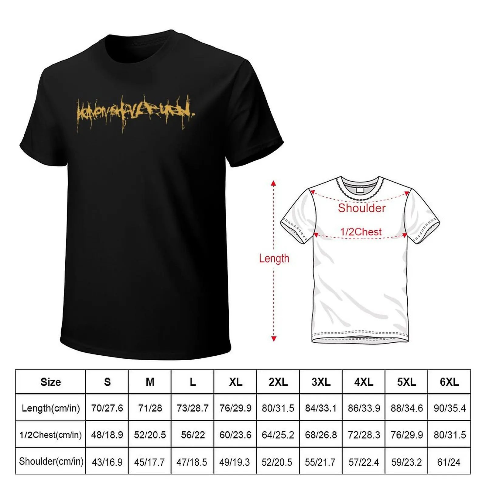Top Selling Heaven Shall Burn Band Logo Essential Design T-Shirt Sun Block Outdoor T-Shirt