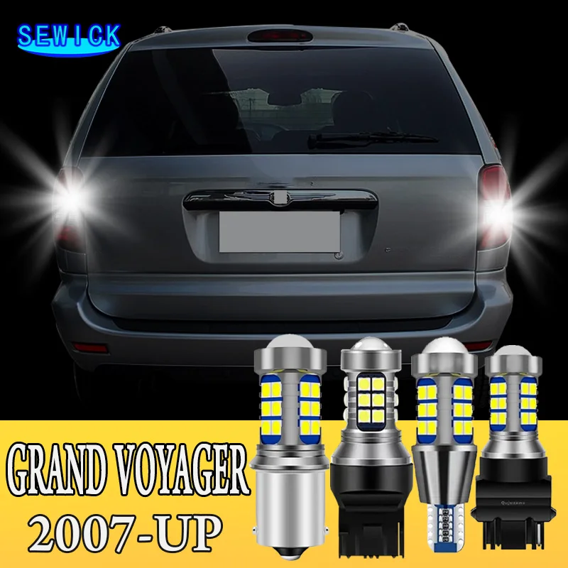 2pcs LED Reverse Light Backup Bulb Accessories For Chrysler Grand Voyager 2007 2008 2009