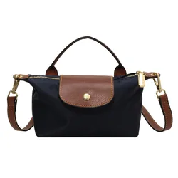 sac de luxe femme  sac a mains femme  Sac à Main de Luxe de Styliste pour Femme, Sacoche Carrée Hobos en Nylon à Bandoulière Latérale, Nouvelle Collection 2024