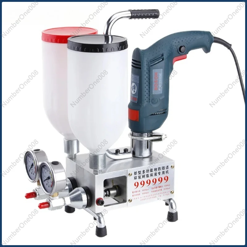 

High Pressure Epoxy Grouting Machine Polyurethane Foam Injection Pump Crack Repair Plugging Machine Industrial Construction