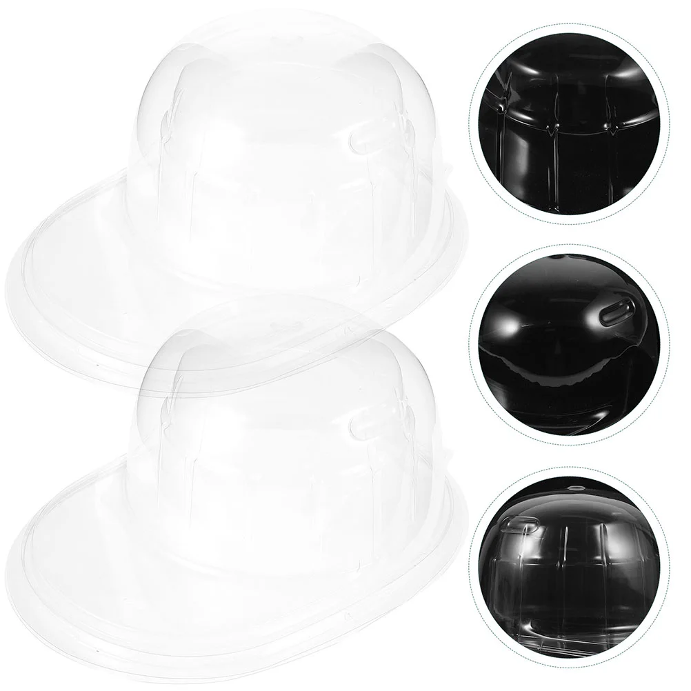 

Storage Shelf Baseball Cap Box Caps Shaper Support Hat Flat Brim Holder Rack Transparent Display Travel