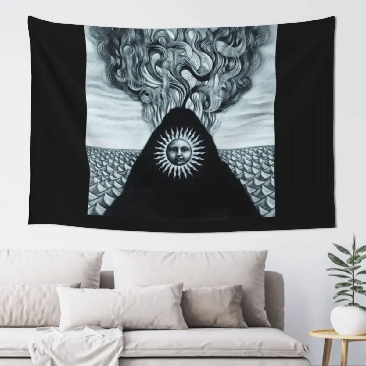 Gojira Magma Essential Tapestry Home Decoration Aesthetic Decoration Decorations For Your Bedroom Tapestry