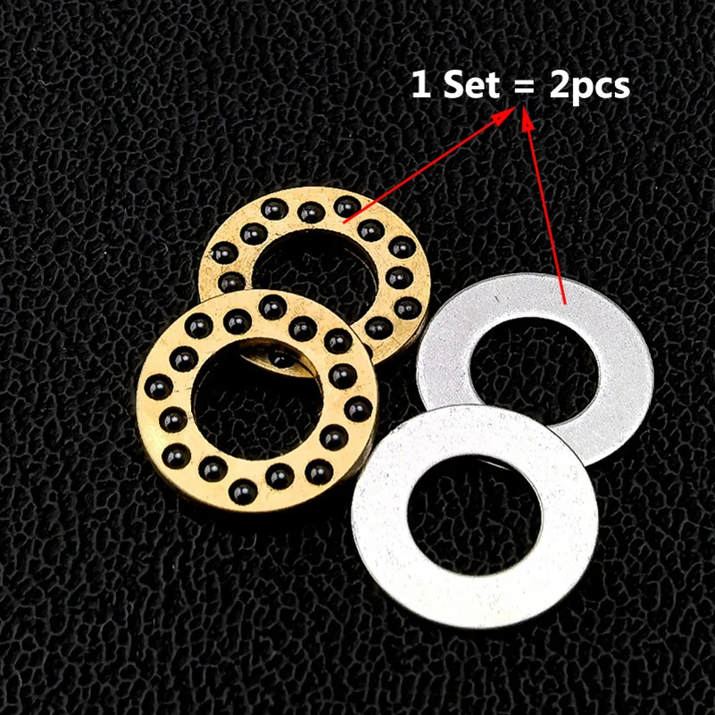 Outer Diameter 9.7MM CNC Brass Ceramic Ball Made Fold Knife Cage Bearings Quick Open Close System Accessories DIY Make Parts