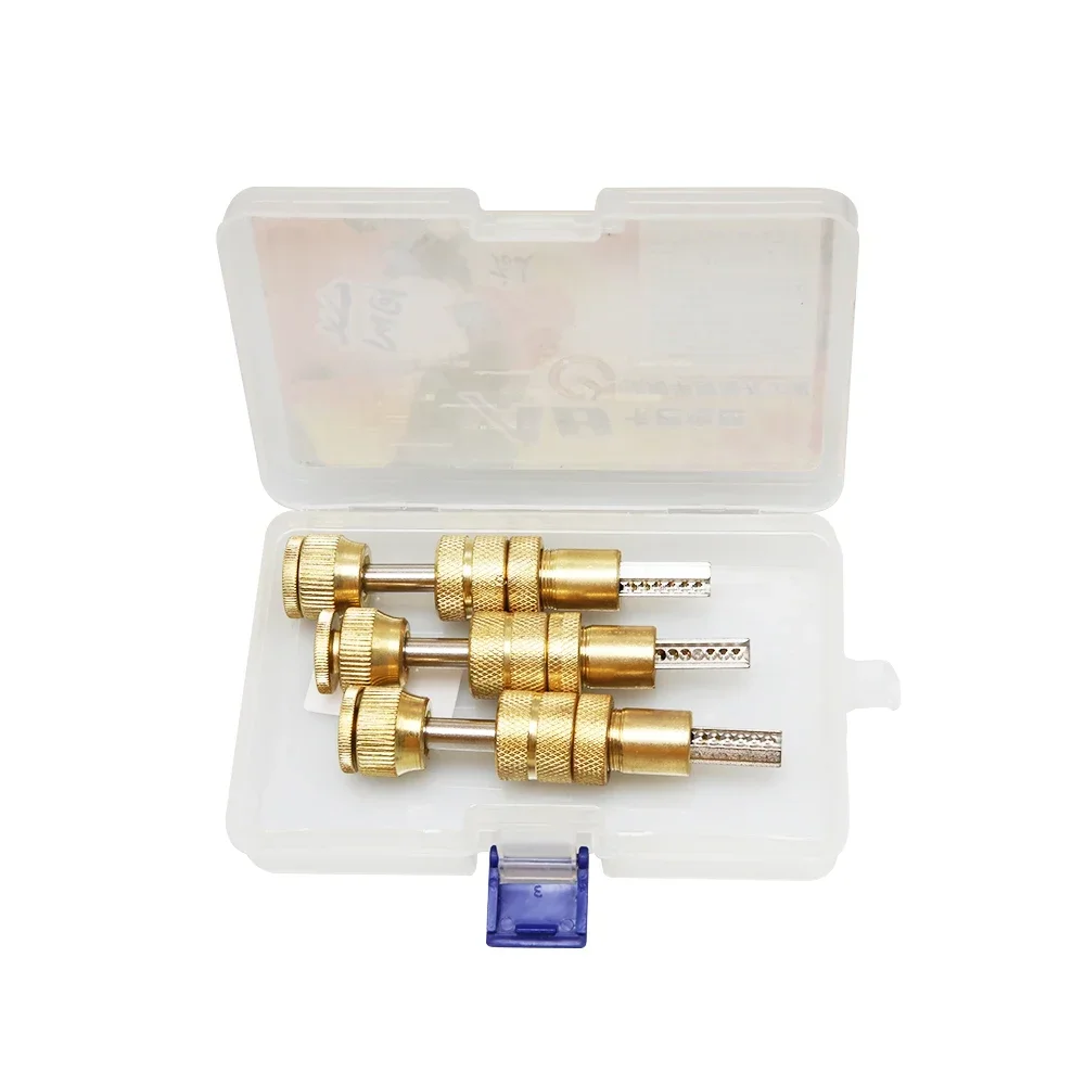 Imagem -02 - Goso-original 2-row Semi Círculo Serralheiro Toolkit com a Mola Bump Lock Tools Covinha b Kaba 11 Pinos Novo