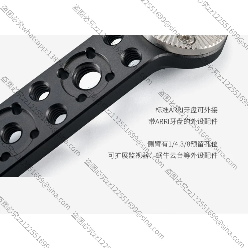 Para ARRI Pad Handle Extension Arm RS4 para RS2/RSC2/RS3 Ruying Acessórios Estabilizadores