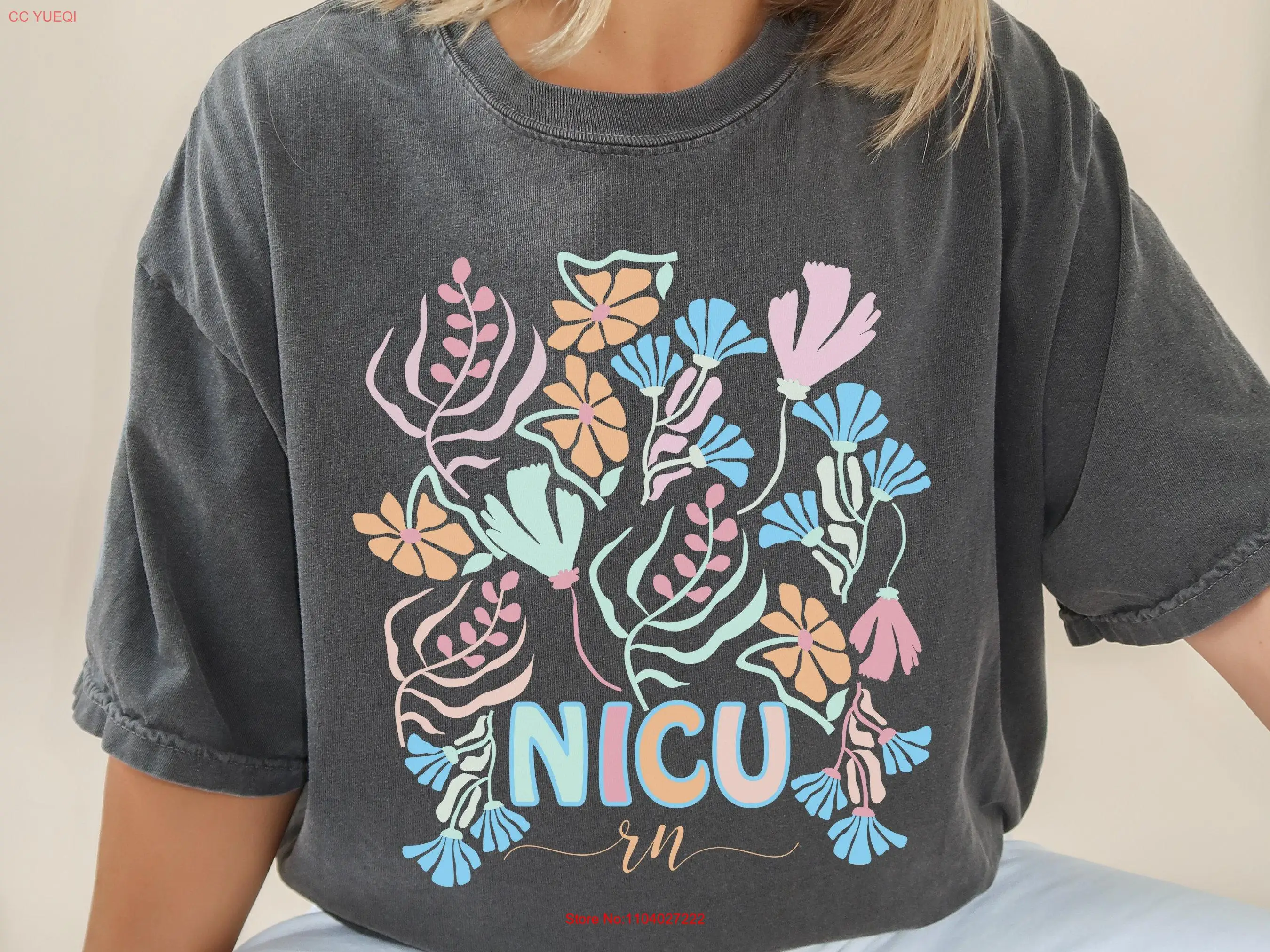 NICU Nurse T Shirt for Registered Nursing School Student RN Graduation Week Practitioner long or short sleeves